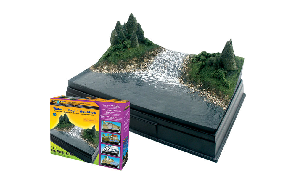 Woodland Scenics SP4113 Scene-A-Rama Water Diorama Kit
