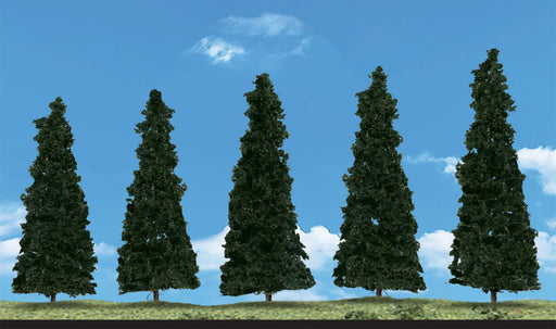 Woodland Scenics SP4154 Scene-A-Rama Evergreen Trees (5-Pack)