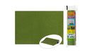 Woodland Scenics SP4158 Scene-A-Rama RG Grass Sheet, Grn 7 5/16"x10 9/16"