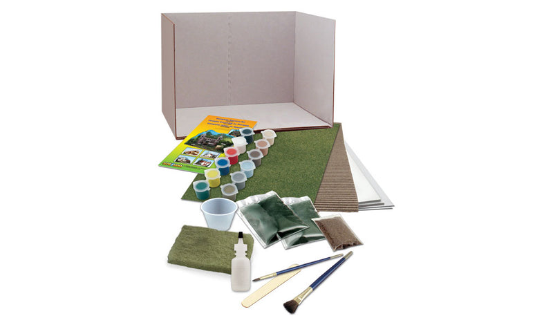 Woodland Scenics SP4197 Scene-A-Rama Complete Diorama Kit