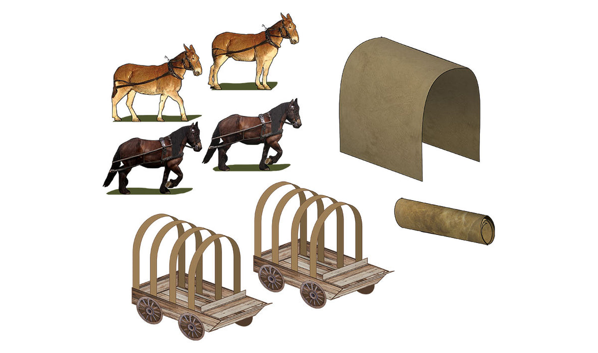 Woodland Scenics SP4240 Scene-A-Rama Pioneer Kit