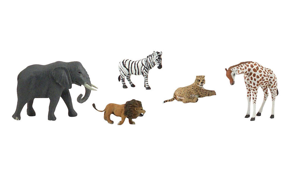 Woodland Scenics SP4346 Scene-A-Rama Scene Setters African Wildlife