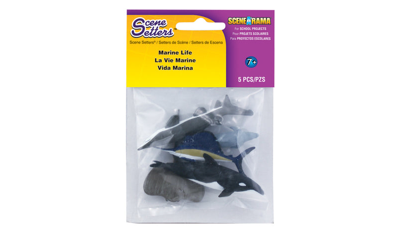 Woodland Scenics SP4447 Scene-A-Rama Scene Setters Marine Life