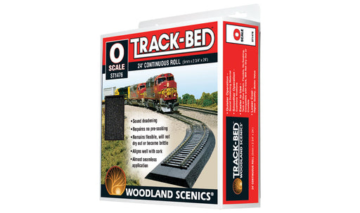 Woodland Scenics ST1476 O Scale / O Gauge Roadbed, Scale Roadbed, Track-Bed Roll, 24'