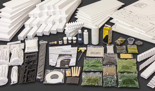 Woodland Scenics ST1482 N Scale Layout Kit, Scenic Ridge