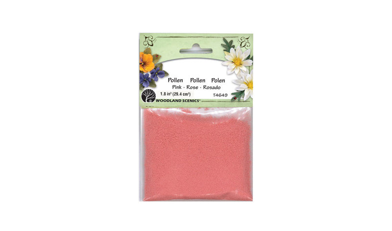 Woodland Scenics T4649 Pollen, Pink (1.8 cu. in.)