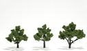 Woodland Scenics TR1509 Ready-Made Tree, Light Green 4-5" (3-Pack)