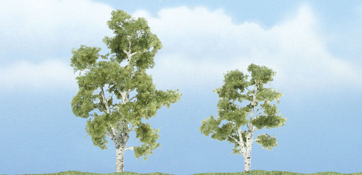 Woodland Scenics TR1603 Premium Sycamore Tree, 3"/2.25" (2-Pack)