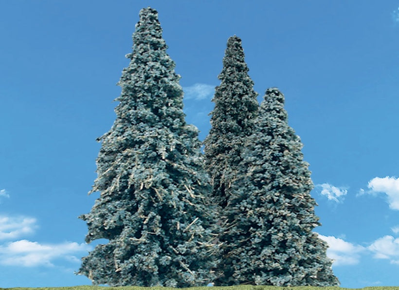 Woodland Scenics TR3569 Classics Tree, Blue Needle 4-6" (4-Pack)