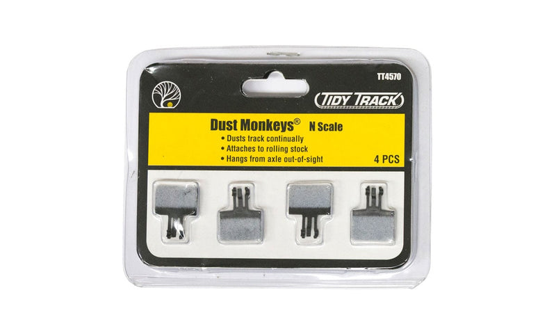 Woodland Scenics TT4570 Tidy Track, N Scale Dust Monkeys