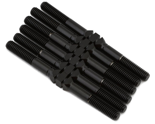 Whitz Racing Products AEB7-HM2 Black HyperMax RC10B7/B7D 3.5mm Titanium Turnbuckles (6 Pack)