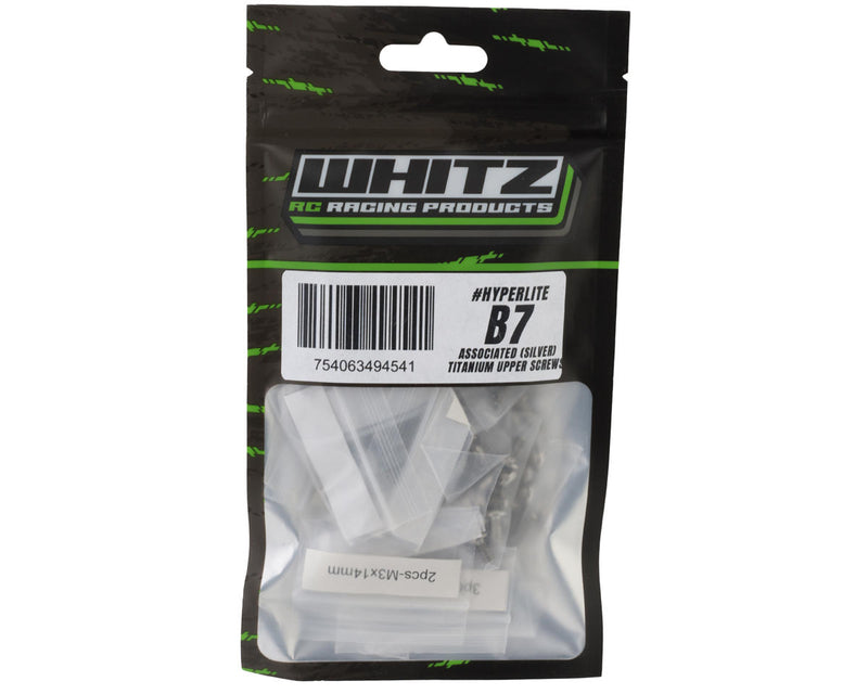 Whitz Racing Products AEB7-TS-N AE B7/B7D HyperLite Titanium Deep Socket Upper Screw Kit