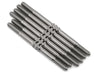 Whitz Racing Products AET64-HM Silver HyperMax RC10T6.4 3.5mm Titanium Turnbuckles (6 Pack)