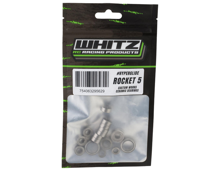 Whitz Racing Products CWR5-HGFK Custom Works Rocket 5 HyperGlide Full Ceramic Ball Bearing