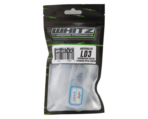 Whitz Racing Products LD3-TS-B Schumacher Cougar LD3 HyperLite Titanium Upper Screws Kit