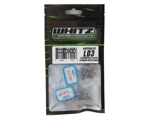 Whitz Racing Products LD3-TS-S Schumacher Cougar LD3 HyperLite Titanium Upper Screws Kit