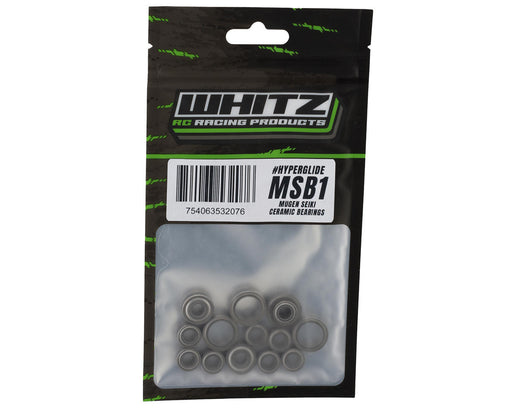 Whitz Racing Products MSB1-HG HyperGlide Mugen MSB1 Full Ceramic Ball Bearing Kit