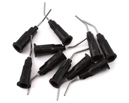 Whitz Racing Products SGT-BLK Standard Curved Glue Tips (10 Pack)