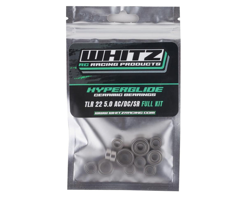 Whitz Racing Products TLR225ACDCSR-HGFK Hyperglide 22 5.0 AC/DC/SR Full Ceramic Bearing Kit