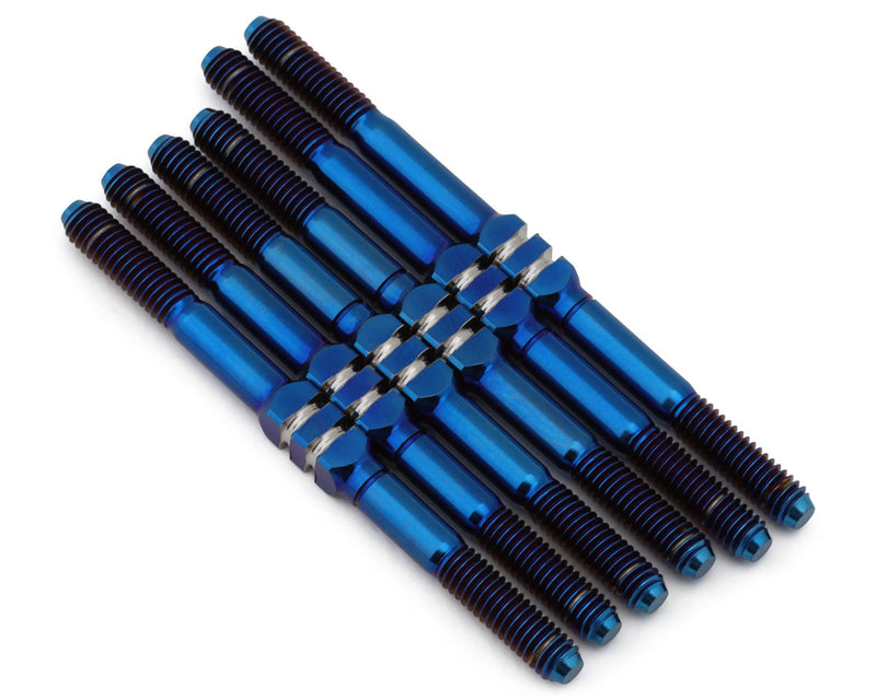 Whitz Racing Products TLR22X-HM4 Blue TLR 22X HyperMax 3.5mm Titanium Turnbuckle Kit