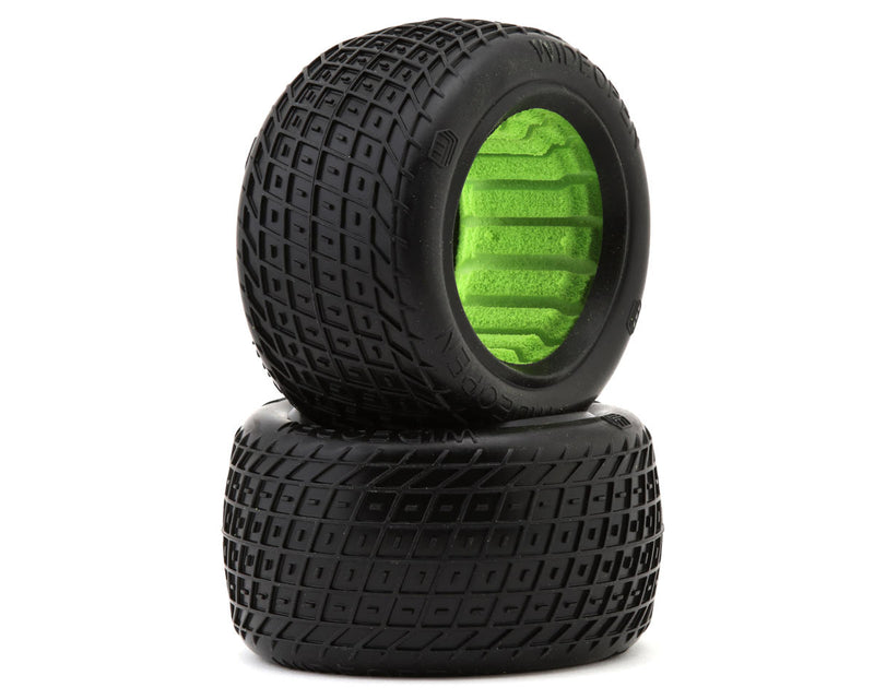Whitz Racing Products WD-R-S Wideopen 2.2" Rear Buggy Soft Dirt Oval Tires (2 Pack)