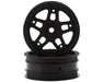 Whitz Racing Products WL-FRT Black 1/10 Whiplash Front 2.2" Sprint Car Dirt Oval Wheels (2 Pack)