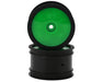Whitz Racing Products WL-REAR-GRN Green 1/10 Whiplash Rear 2.2" Sprint Car Wheels (2 Pack)