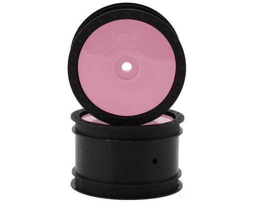 Whitz Racing Products WL-REAR-PNK Pink  1/10 Whiplash Rear 2.2" Sprint Car Wheels (2 Pack)