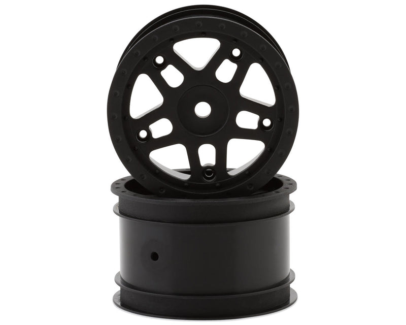 Whitz Racing Products WL-REAR 1/10 Whiplash Rear 2.2" Sprint Car Dirt Oval Wheels (2 Pack)