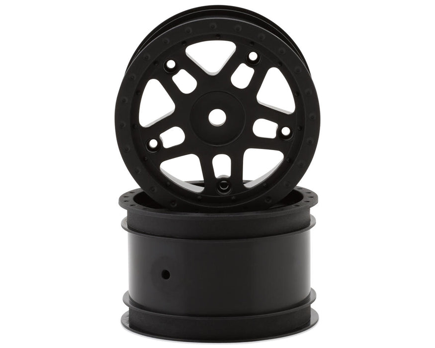 Whitz Racing Products WL-REAR 1/10 Whiplash Rear 2.2" Sprint Car Dirt Oval Wheels (2 Pack)
