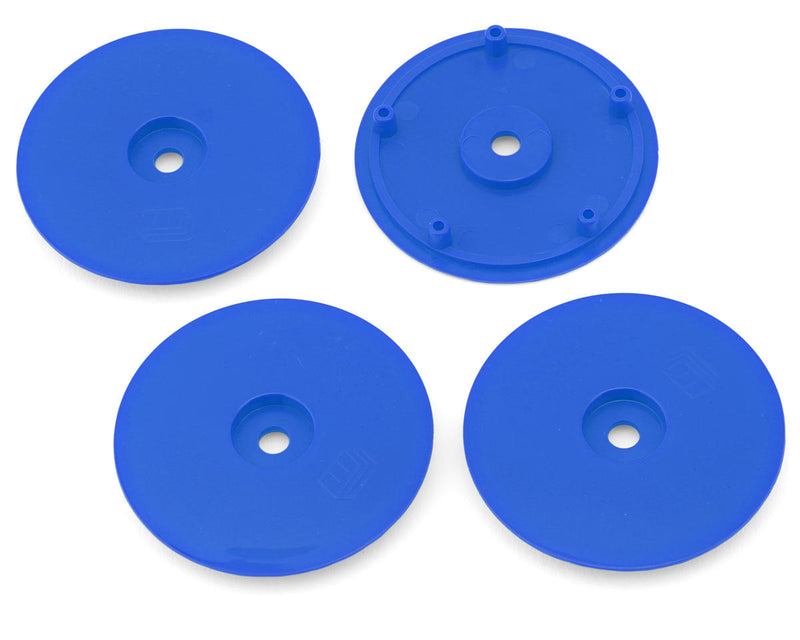 Whitz Racing Products WL-WC-BLU Blue 1/10 Whiplash Wheel Covers (4 Pack)