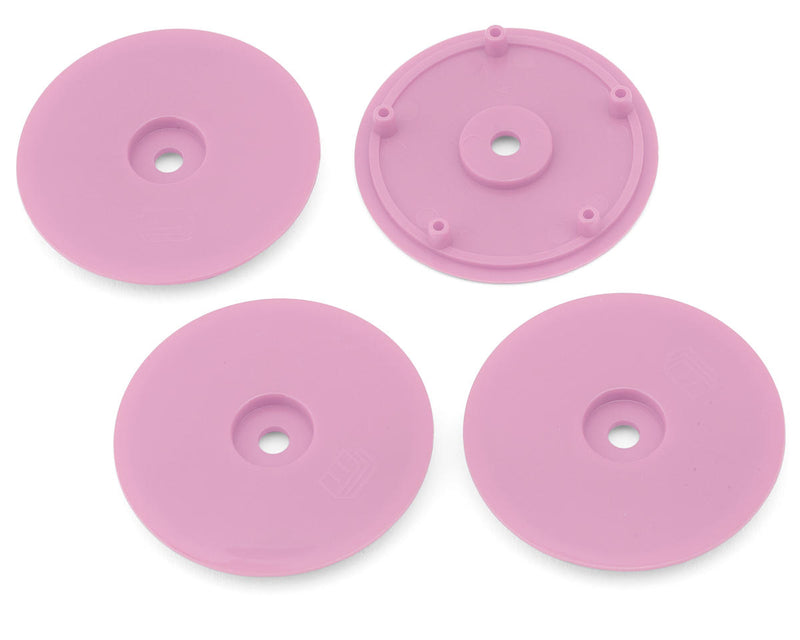Whitz Racing Products WL-WC-PNK Pink 1/10 Whiplash Wheel Covers (4 Pack)