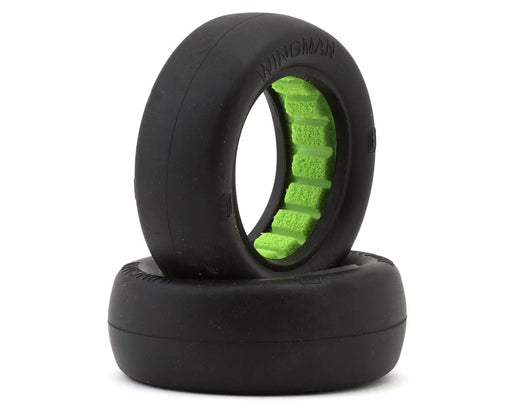 Whitz Racing Products WM-F-SS Wingman Slick 2.2" 2WD Front Buggy Super Soft Tires (2 Pack)