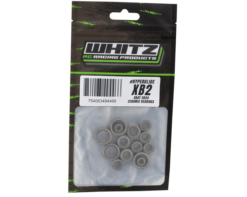 Whitz Racing Products XB2-24-HGFK Xray XB2 2024 HyperGlide Full Ceramic Ball Bearing Kit