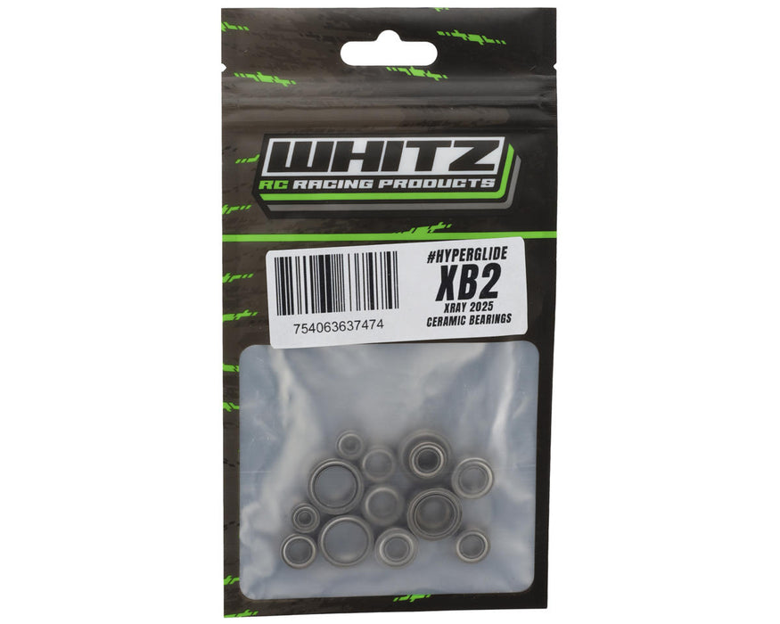 Whitz Racing Products XB2-25-HG Xray XB2 2025 HyperGlide Ceramic Ball Bearings Kit