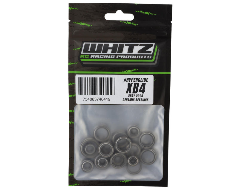 Whitz Racing Products XB425-HGFK Xray XB4 2025 HyperGlide Ceramic Ball Bearings Kit
