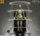 X-Plus Models 22576 1/8 Maria from Metropolis Seated Version Figure Kit