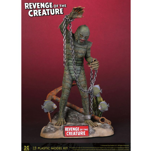 X-Plus Models 411-2 1/8 Revenge of the Creature Figure Kit