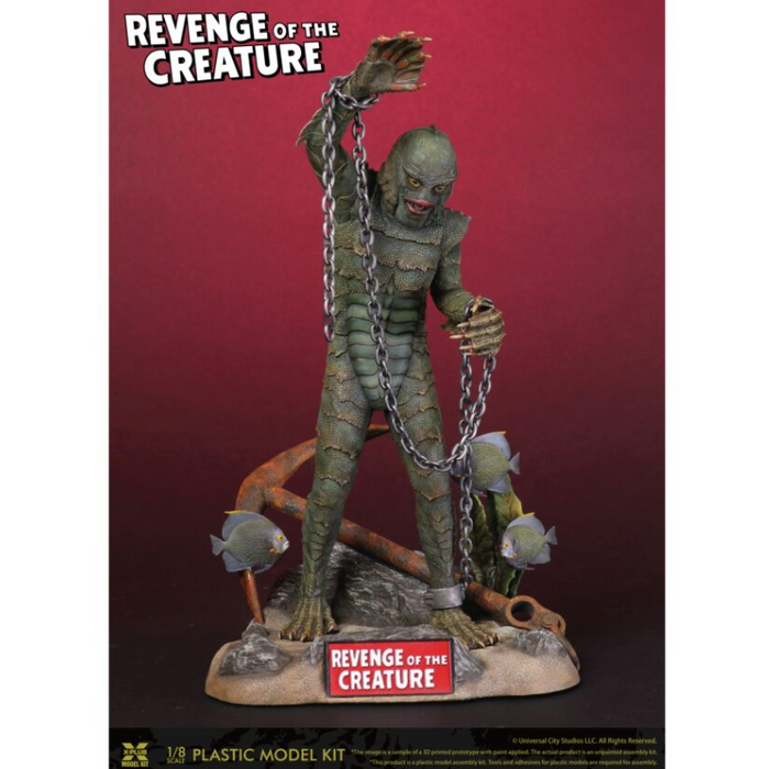 X-Plus Models 411-2 1/8 Revenge of the Creature Figure Kit