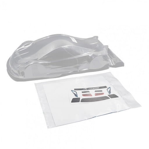 Xtreme MTB0424-UL Red Hawk 190mm Ultra Light Touring Clear Car Body