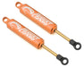 Yeah Racing DDL-090OR Orange 90mm Desert Lizard Two Stage Internal Spring Shocks