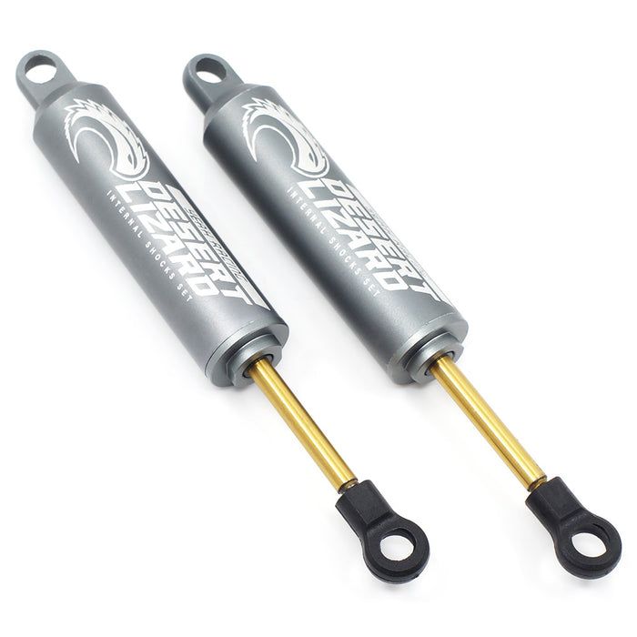 Yeah Racing DDL-110GM Gun Metal 110mm Desert Lizard Two Stage Internal Spring Shocks