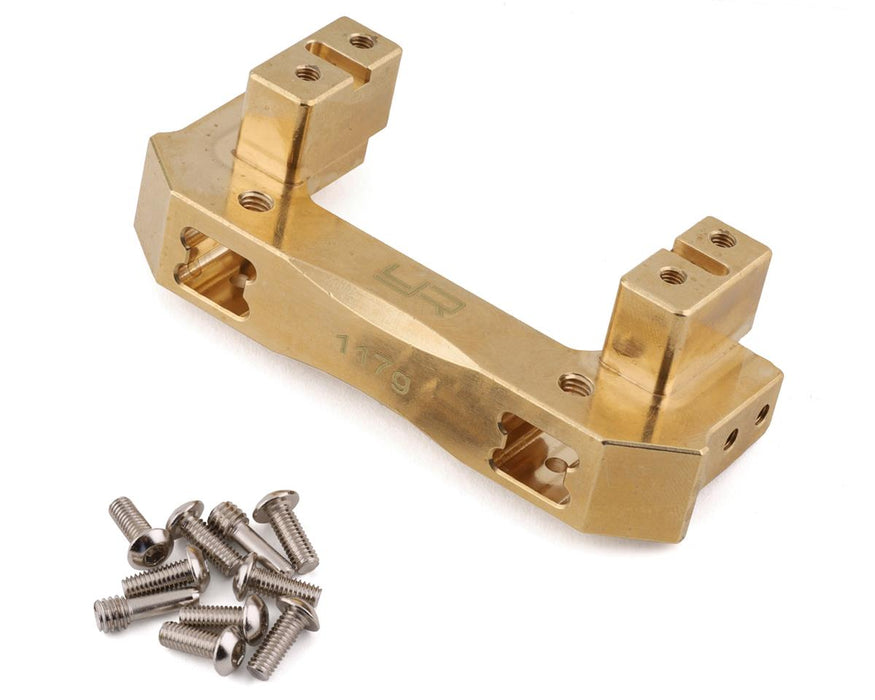 Yeah Racing TRX4-044 TRX-4 High Mass 117g Brass Front Bumper/Servo Mount