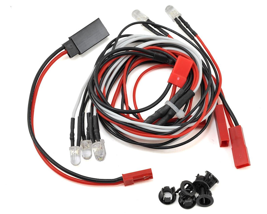 Yeah Racing YA-LK-0001WT Ultra Bright LED Light Kit with Holders