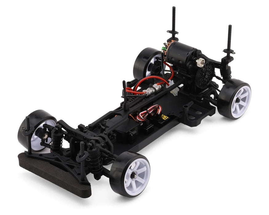 Yokomo DPR-MS15 RD2.0 "Rookie Drift" 1/10 Brushless RWD Drift Car Kit with Blue Mercury Sayaka Special S15 Body