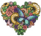 Zen Chalet FH200 Flower Heart 200 Piece Wooden Puzzle