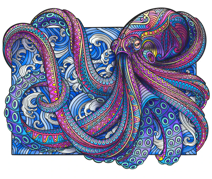 Zen Chalet O200 Octopus 200 Piece Wooden Puzzle