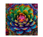 Zen Chalet SSW500 Simply Succulent 500 Piece Wooden Puzzle