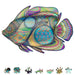 Zen Chalet TF200 Tropical Fish 200 Piece Wooden Puzzle
