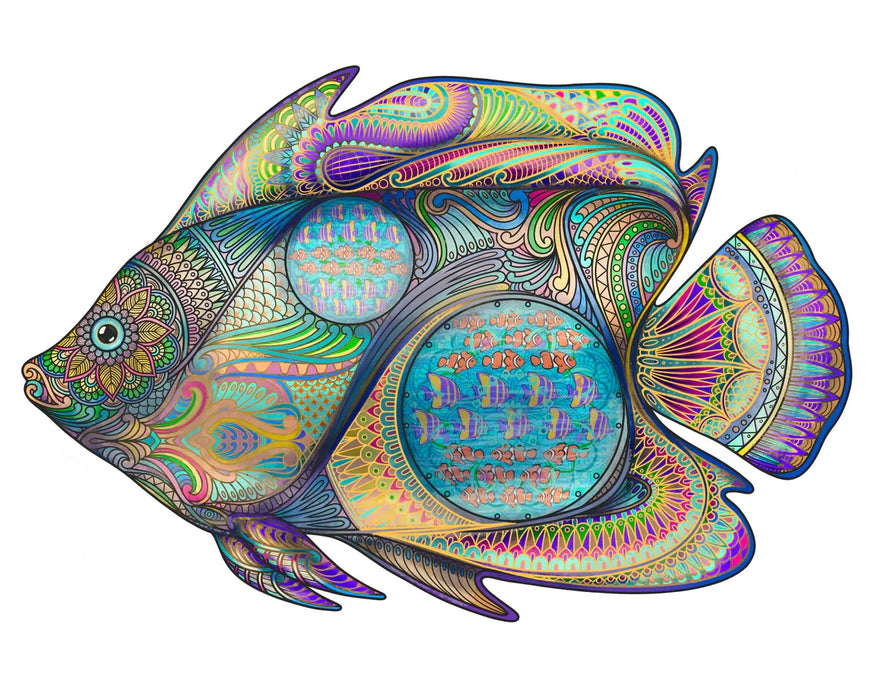 Zen Chalet TF200 Tropical Fish 200 Piece Wooden Puzzle